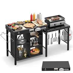 Leteuke Portable Foldable Grill Table for Blackstone Griddle