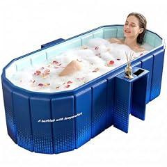 COBOPANDA Portable Collapsible Bathtub 47"