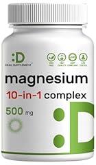 Magnesium Complex 500mg Essential Mineral Supplement