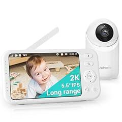 Jartoo 2K Video Baby Monitor with 5.5" Screen