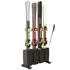 TOCRETOARE Heavy Duty Metal Ski Storage Rack