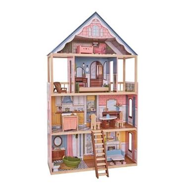 wooden dollhouse