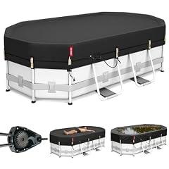 QH.HOME Winter Oval Pool Cover 2025