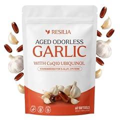 Resilia Garlic Extract 600mg Softgels