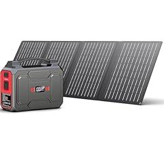 Apowking Portable Solar Generator 200W with Panels