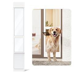 Dog Door for Sliding Glass Doors, Adjustable Height