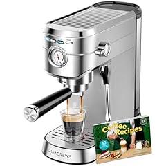 20 Bar Espresso Machine Silver