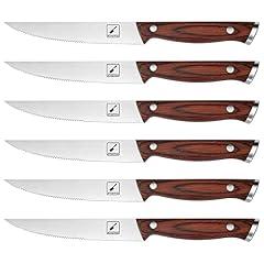 imarku Premium Serrated Steak Knives Set