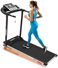 SereneLife Foldable Treadmill with LCD and Bluetooth