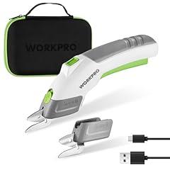 WORKPRO Cordless Electric Scissors 4V Rechargeable