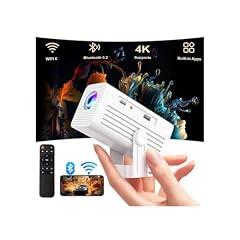 XENPONAD Smart Mini Projector 1080P WiFi Bluetooth