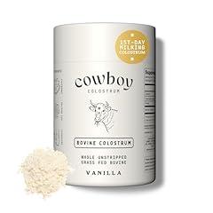 Cowboy Colostrum Bovine Colostrum Powder Vanilla