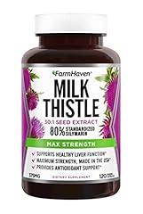 FarmHaven Milk Thistle Extract - 120 Veggie