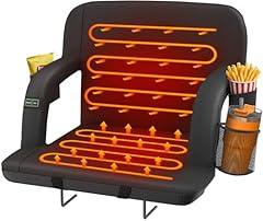 HOPERAN 21" Heated Stadium Seat with Backrest