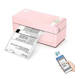 JADENS Bluetooth Thermal Label Printer 4x6 - Pink