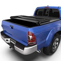 oEdRo Soft Tri-fold Tonneau Cover for Toyota Tacoma