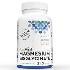Plantvital Magnesium Bisglycinate Vegan Supplement