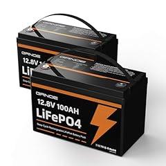 GRNOE 12V 100Ah LiFePO4 Battery Pack