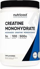 Nutricost Micronized Creatine Monohydrate Powder 500g