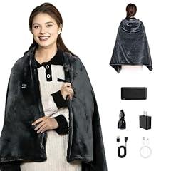 Cordless Heated Blanket with Hood