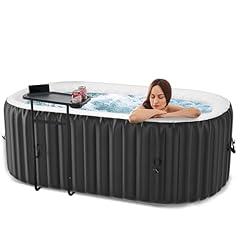 LILYPELLE Inflatable Oval Hot Tub Spa