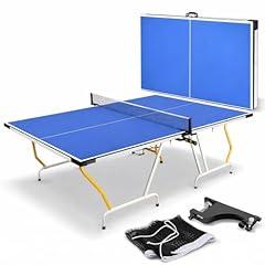 SereneLife Folding Ping Pong Table Set