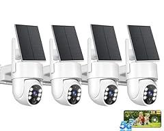 Gianteye Solar Wireless Security Camera System