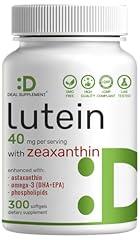Deal Supplement Lutein and Zeaxanthin 40mg Enhanced