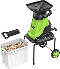 Steelite Electric Wood Chipper Mulcher Shredder