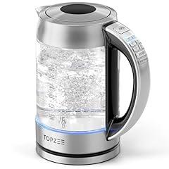 Topzee Electric Kettle with Preset Temperatures