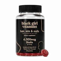 Black Girl Vitamins Hair, Skin, and Nails Gummies