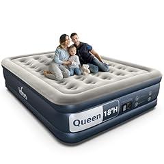 iDOO Queen Air Mattress with Built-in Pump