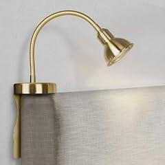 Solfres Headboard Reading Light Gold