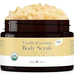 Organic Vanilla Coconut Body Scrub