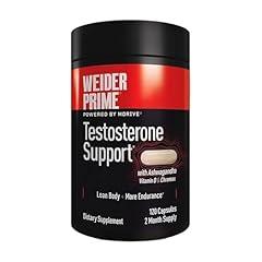Weider Prime Testosterone Support Men's Supplement