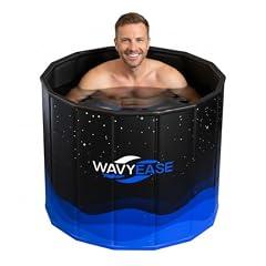 Wavyease Foldable Portable Bathtub for Adults