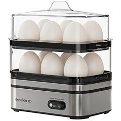 Evoloop 12-Egg Rapid Cooker and Steamer