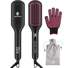 MiroPure Ceramic Hair Straightener Brush
