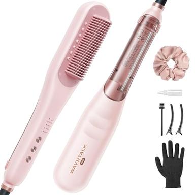 hair straightener brush