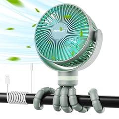 Momcozy Portable Stroller Fan with LED Light