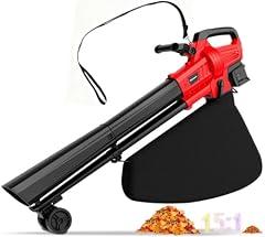 Uniqwamo 3-in-1 Cordless Leaf Vacuum Mulcher