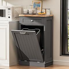 AHB 13 Gallon Tilt Out Trash Cabinet