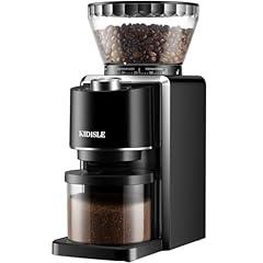 KIDISLE Electric Conical Burr Coffee Grinder