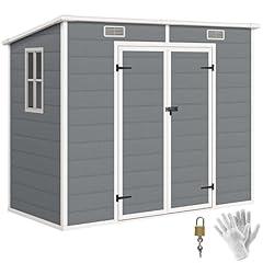 Outsunny Outdoor Resin Storage Shed