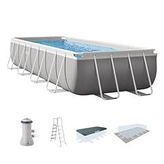 Intex Prism Frame Premium Rectangular Pool Set 16ft x 8ft