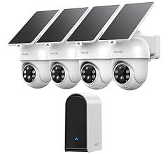 ANSQUE Wireless Outdoor Security Camera Kit