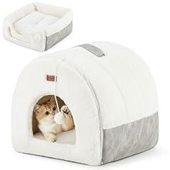 ZOMISIA Cat Bed Cave with Pillow