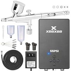 XBBXBB 55PSI Airbrush Kit with Compressor