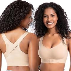 Starmiss Wireless Posture Support Bra, Beige, M