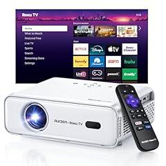 Aurzen Roku TV Smart Projector